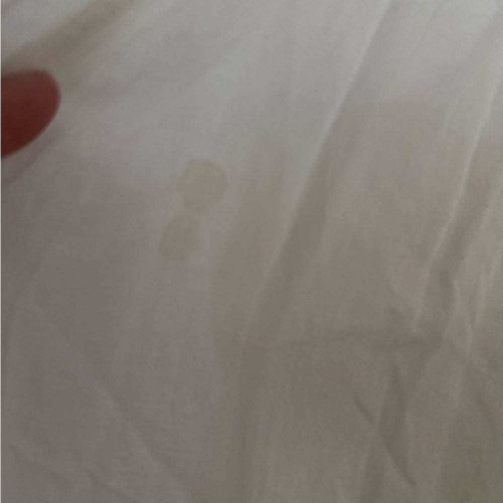 Anthropologie Asymmetrical Pilcro White Babydoll Dress sz XL - Picture 3 of 5